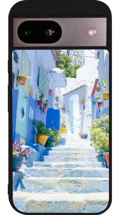 Coque Google Pixel 8a - Silicone rigide noir Summer 2021 18