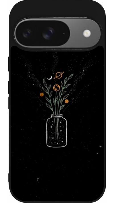 Google Pixel 9 / Pixel 9 Pro Case Hülle - Silikon schwarz Vase black