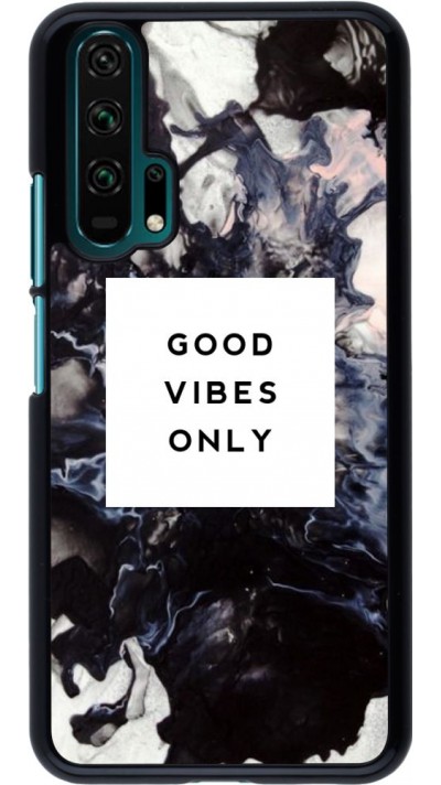 Hülle Honor 20 Pro - Marble Good Vibes Only