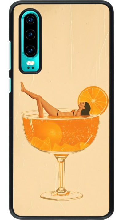 Coque Huawei P30 - Cocktail bain vintage