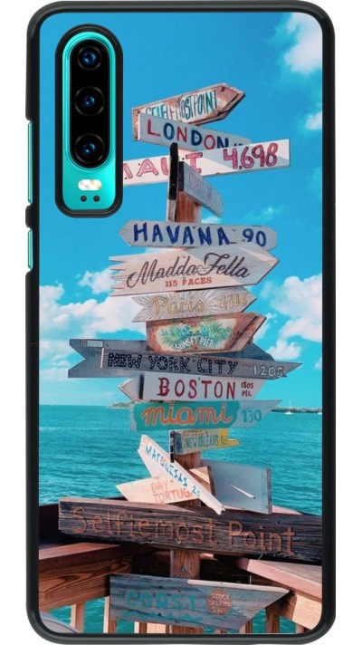 Coque Huawei P30 - Cool Cities Directions