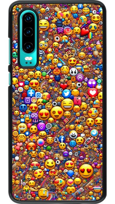 Coque Huawei P30 - Emoji mixed