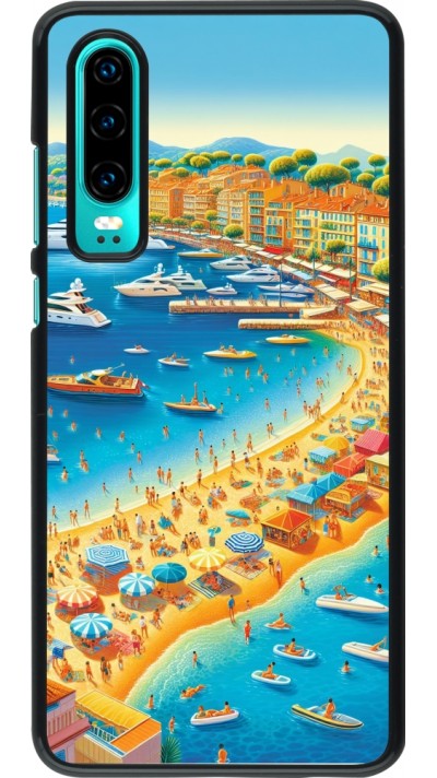 Coque Huawei P30 - French Riviera People