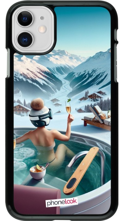 iPhone 11 Case Hülle - Berg Glamour Whirlpool