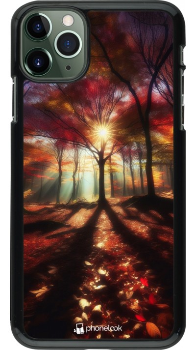 iPhone 11 Pro Max Case Hülle - Herbstlicher goldener Glanz