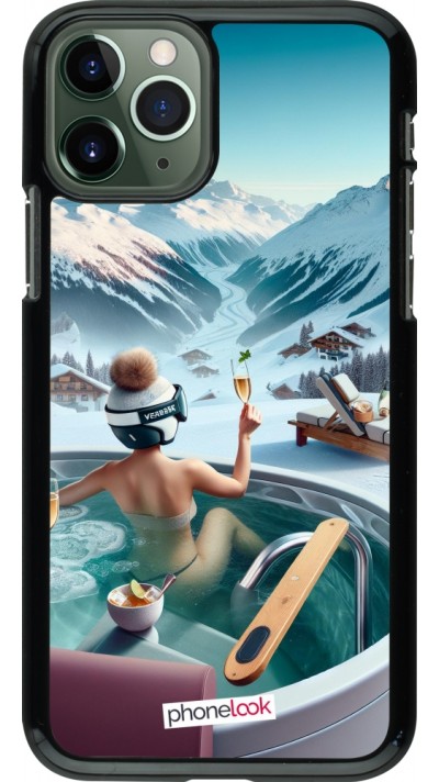 iPhone 11 Pro Case Hülle - Berg Glamour Whirlpool