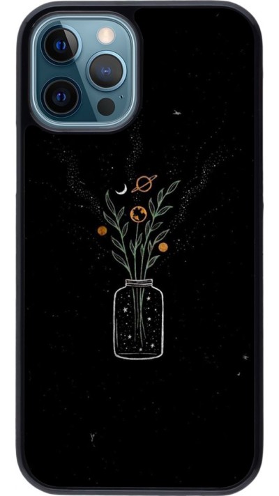 Hülle iPhone 12 / 12 Pro - Vase black