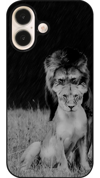 Coque iPhone 16 - Angry lions