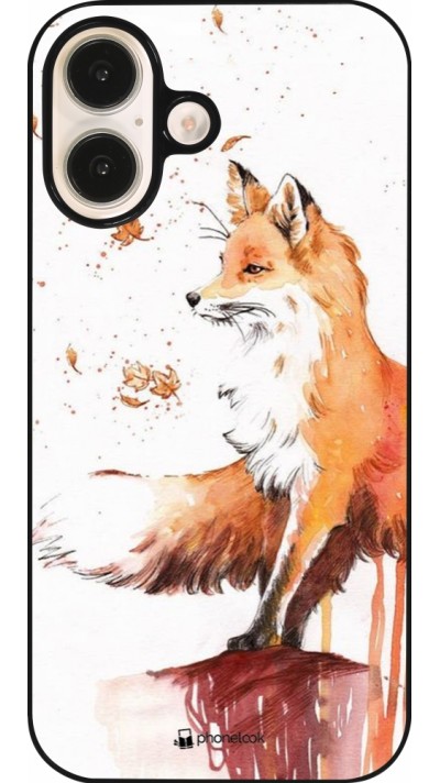 Coque iPhone 16 - Autumn 21 Fox