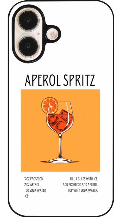 iPhone 16 Case Hülle - Cocktail Rezept Aperol Spritz