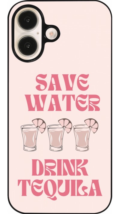 iPhone 16 Case Hülle - Cocktail Save Water Drink Tequila