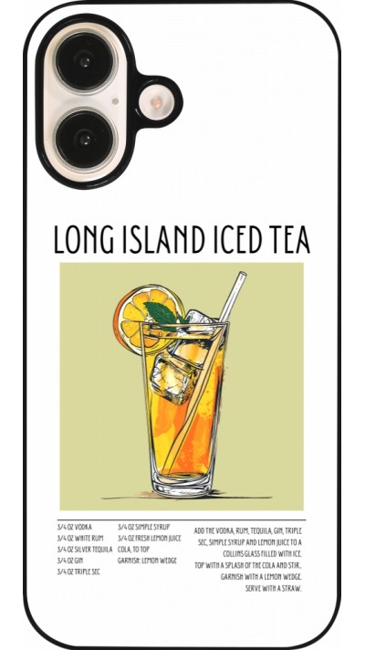 iPhone 16 Case Hülle - Cocktail Rezept Long Island Ice Tea