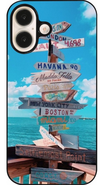 iPhone 16 Case Hülle - Cool Cities Directions