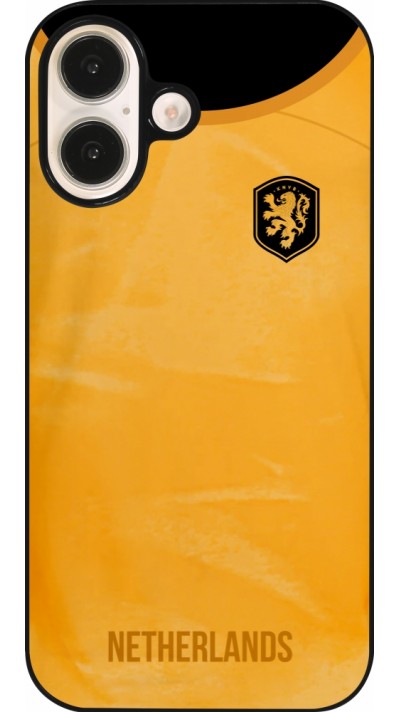 Coque iPhone 16 - Maillot de football Pays-Bas 2022 personnalisable