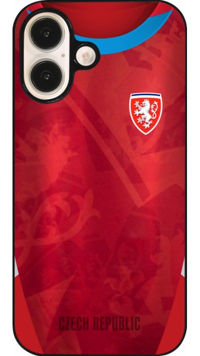 iPhone 16 Case Hülle - Tschechische Republik personalisierbares Fussballtrikot