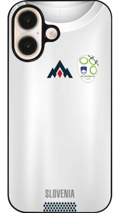 Coque iPhone 16 - Maillot de football Slovénie