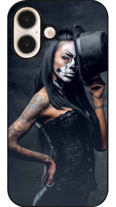 Coque iPhone 16 - Halloween 22 Tattooed Girl