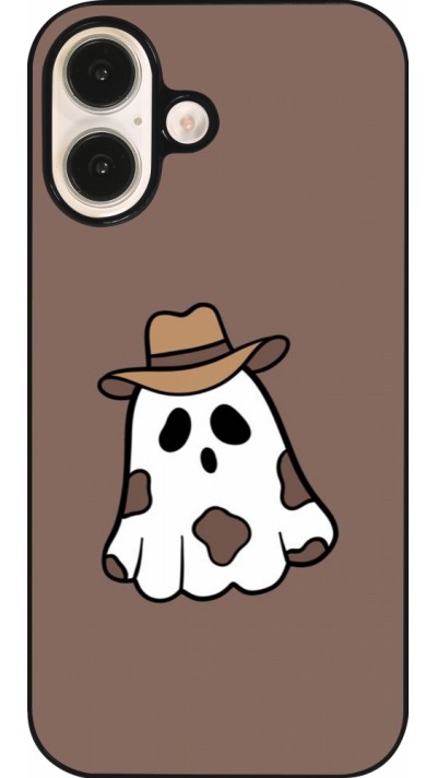 Coque iPhone 16 - Halloween 2024 cowboy ghost