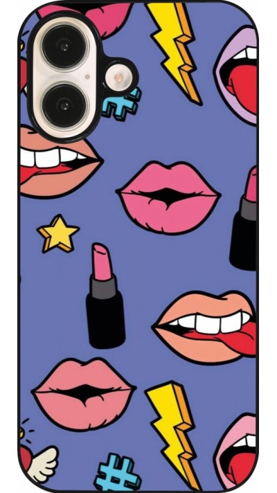 Coque iPhone 16 - Lips and lipgloss