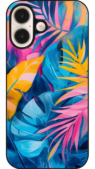 Coque iPhone 16 - Palms Blue