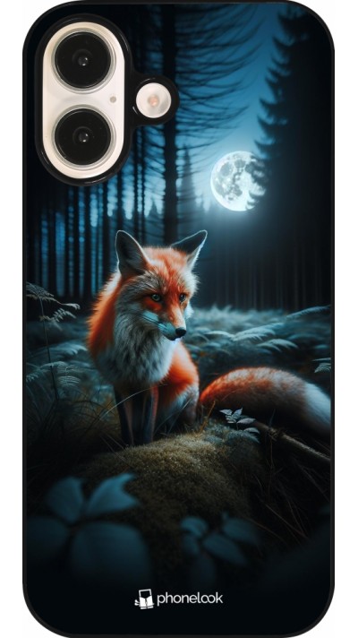 iPhone 16 Case Hülle - Fuchs Mond Wald