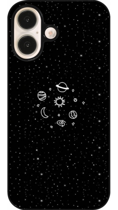 Coque iPhone 16 - Space Doodle