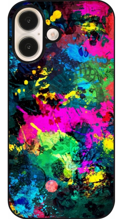 Coque iPhone 16 - Splash paint