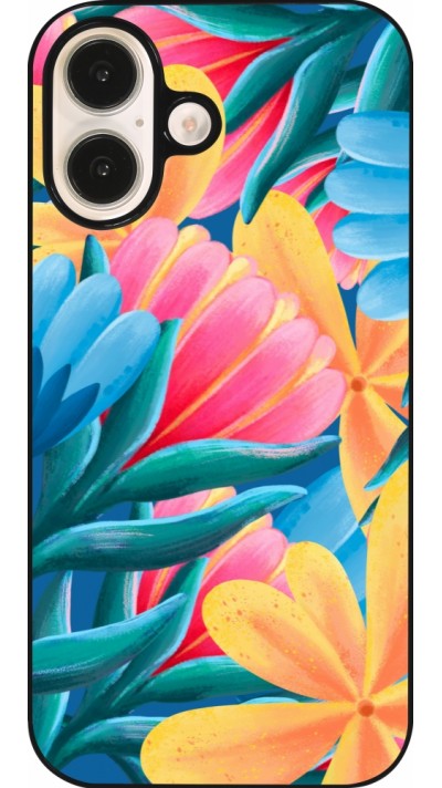 Coque iPhone 16 - Spring 23 colorful flowers