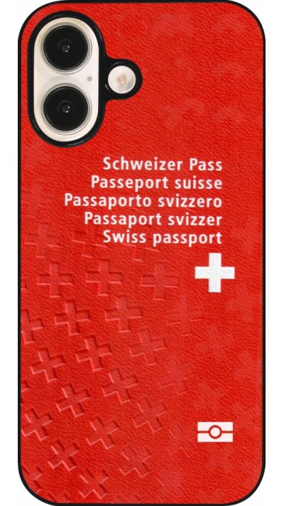 iPhone 16 Case Hülle - Swiss Passport