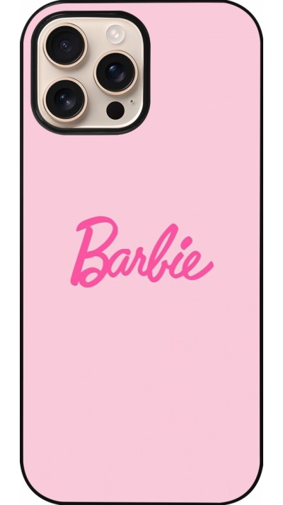 Coque iPhone 16 Pro Max - Barbie Text