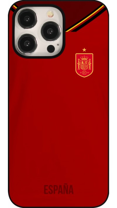 iPhone 16 Pro Max Case Hülle - Spanien 2022 personalisierbares Fußballtrikot