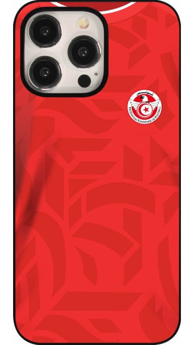 iPhone 16 Pro Max Case Hülle - Tunesien 2022 personalisierbares Fussballtrikot