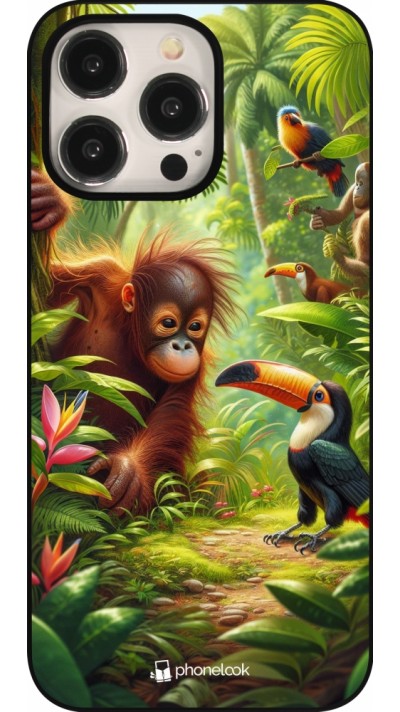 iPhone 16 Pro Max Case Hülle - Tropischer Dschungel Tayrona