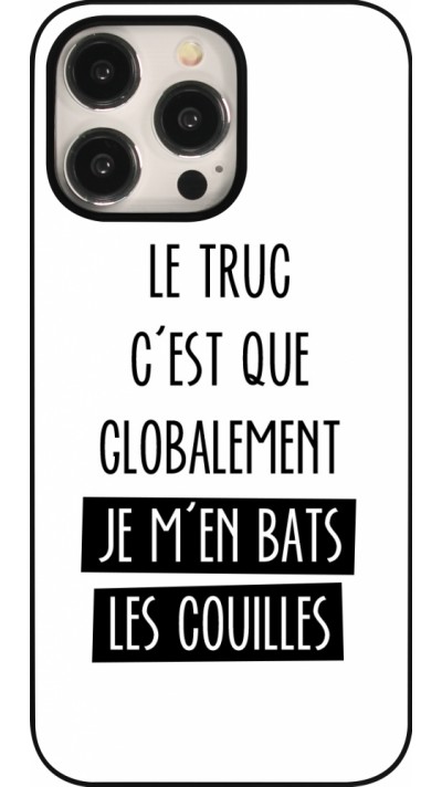 iPhone 16 Pro Max Case Hülle - Le truc globalement bats les couilles