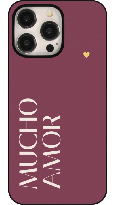 iPhone 16 Pro Max Case Hülle - Valentine 2024 mucho amor rosado