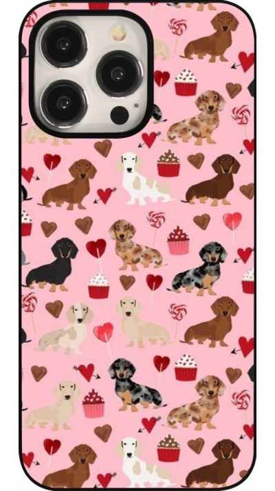 iPhone 16 Pro Max Case Hülle - Valentine 2024 puppy love