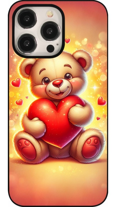 iPhone 16 Pro Max Case Hülle - Valentin 2024 Teddy Liebe