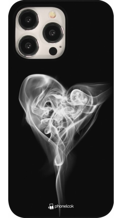 Coque iPhone 16 Pro Max - Valentine 2022 Black Smoke