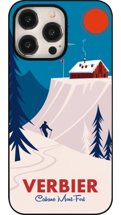 Coque iPhone 16 Pro Max - Verbier Cabane Mont-Fort