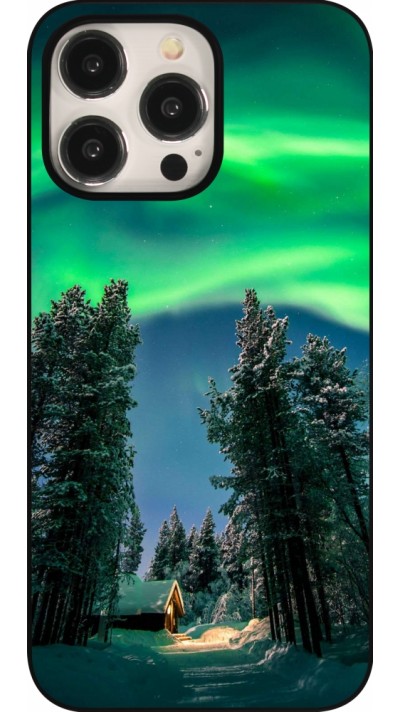 iPhone 16 Pro Max Case Hülle - Winter 22 Northern Lights