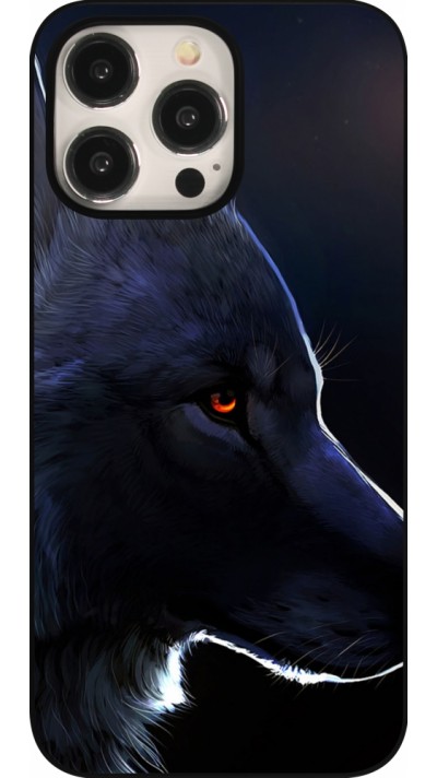 iPhone 16 Pro Max Case Hülle - Wolf Shape