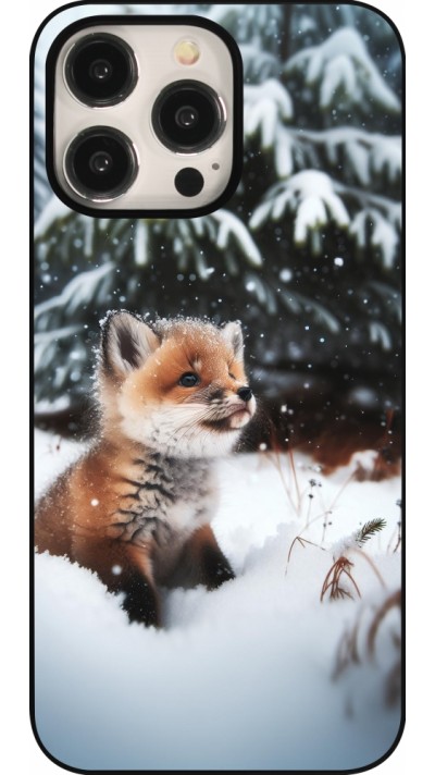 iPhone 16 Pro Max Case Hülle - Weihnachten 2023 Fuechslein Tanne