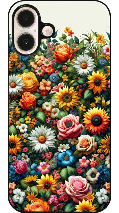 Coque iPhone 16 Plus - Summer Floral Pattern