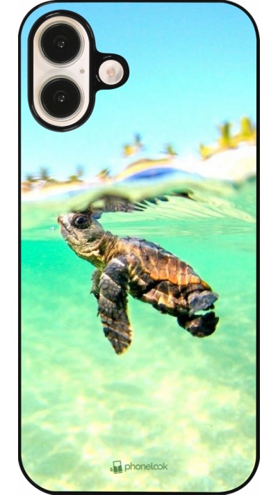 iPhone 16 Plus Case Hülle - Turtle Underwater