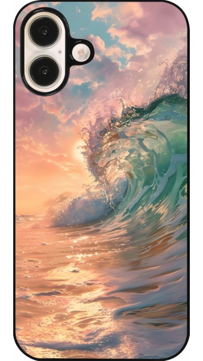 Coque iPhone 16 Plus - Wave Sunset