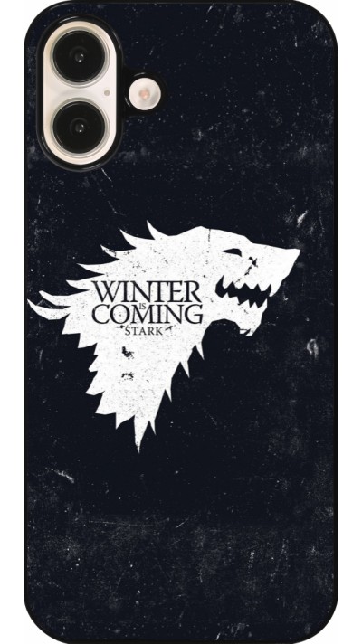 iPhone 16 Plus Case Hülle - Winter is coming Stark