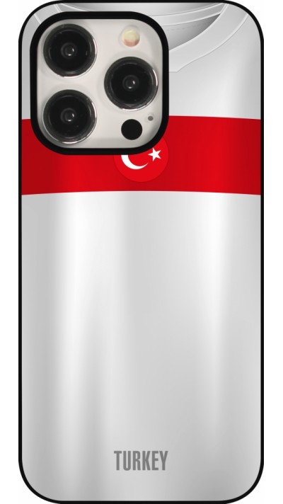 iPhone 16 Pro Case Hülle - Türkei personalisierbares Fussballtrikot