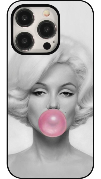 Coque iPhone 16 Pro - Marilyn Bubble