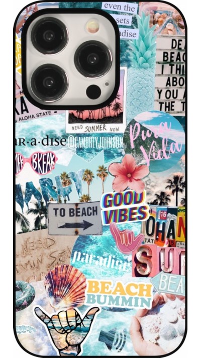 Coque iPhone 16 Pro - Summer 20 collage