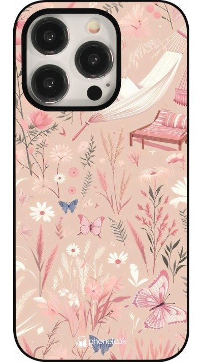 Coque iPhone 16 Pro - Summer Pastel Pattern